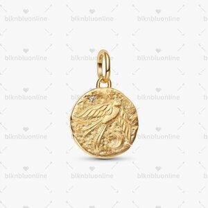 Pandora Swallow Medallion Charm